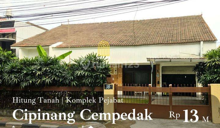 Rumah Secondary Terawat Siap Huni Komplek Pejabat di Otista Raya, Jakarta Timur 1