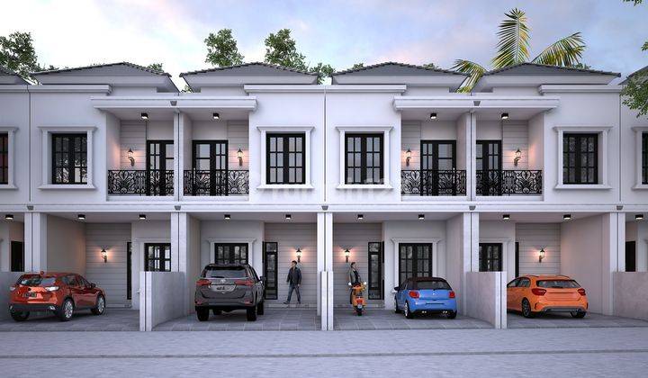 Rumah Cluster Strategis Free Biaya Pinggir Jalan Kelapa Dua 2