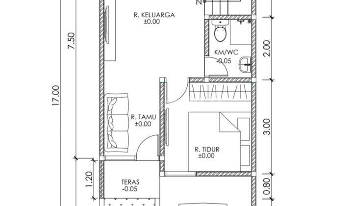 Rumah Baru Posisi Hook Di Kalisari Pasar Rebo Jakarta Timur Dekat Cijantung 2