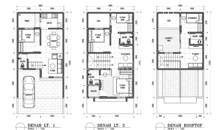 Rumah 2,5 LT Free All Biaya Dekat LRT Cibubur Ciracas Jakarta Timur 2