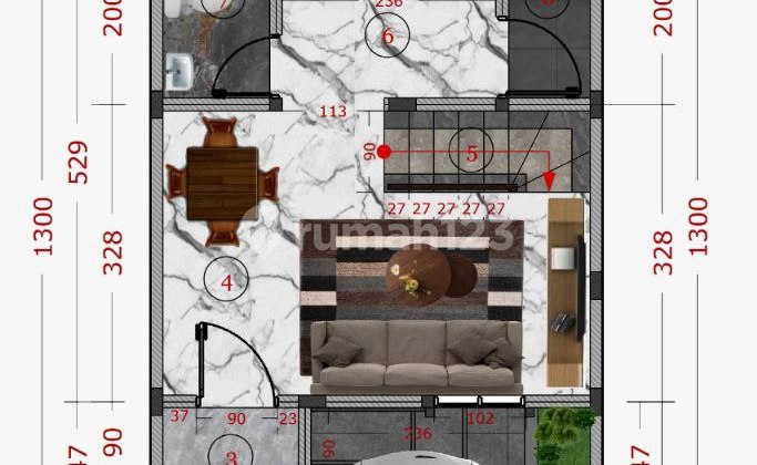 RUMAH STRATEGIS DI KELAPA DUA DEPOK – HARGA PERDANA & FREE BIAYA! 2