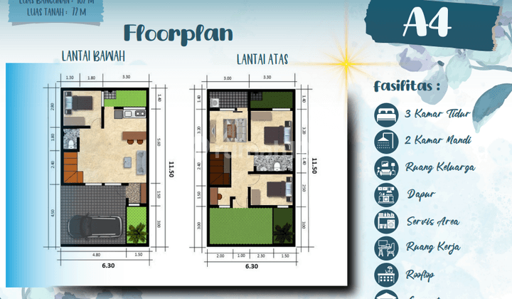 Rumah Baru 900 Jtan Cicilan 6 Jtan Free All Biaya Krukut Depok  2