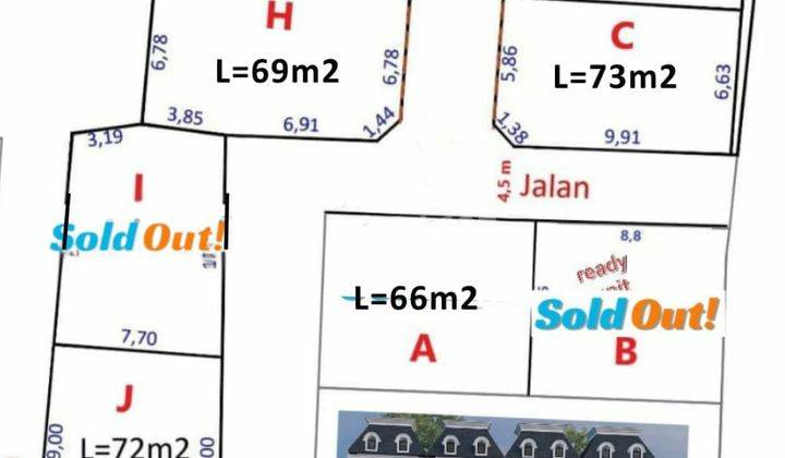 Townhouse Mewah 3 Lantai Konsep American Classic Dengan Attic Room + Mini Rooftop di Lokasi Strategis Dekat Tol Kukusan Dan Kampus Ui 2