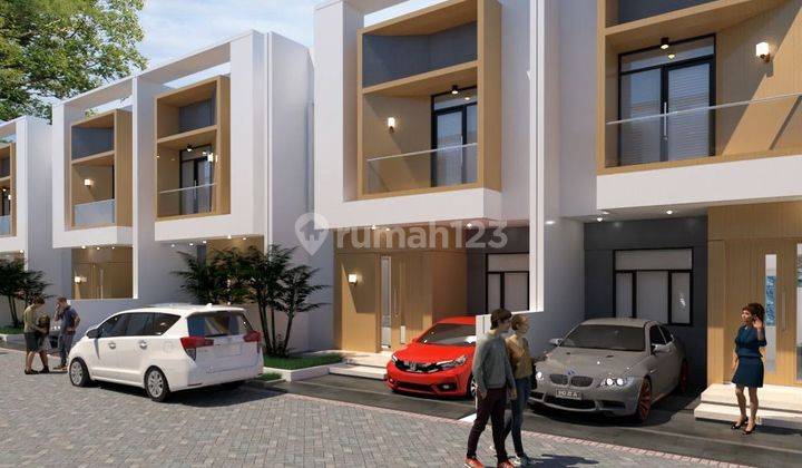 Rumah 2 Lantai Termurah Cicilan 4 Jt An Di Sukmajaya Depok 1