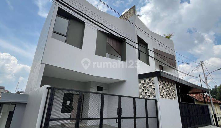 Rumah Baru Smarthome + Private Rooftop Di Cijantung Pasar Rebo Jakarta Timur 1