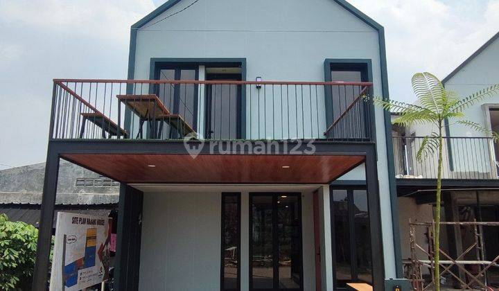 Rumah Baru Design Jepang Free Biaya + Furnish di Mampang Depok 1