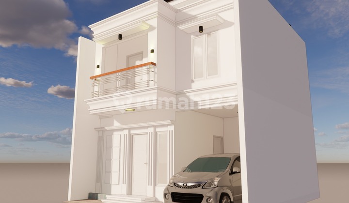 Rumah Inden 4 Unit Dekat Kopassus Cijantung Jakarta Timur