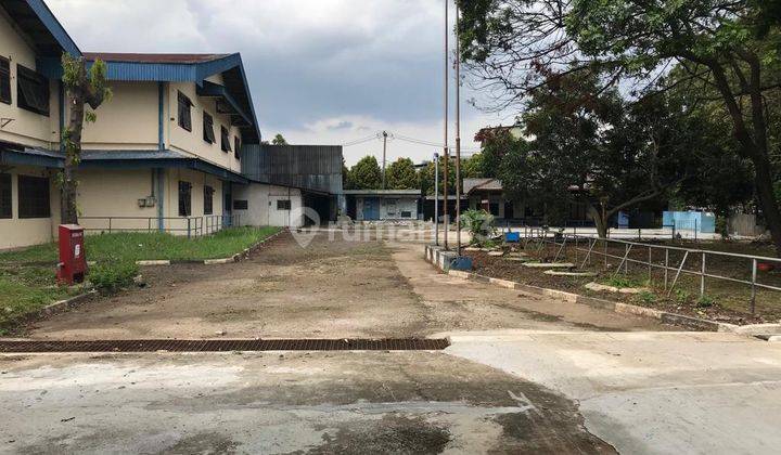 Gudang Plus Kavling Luas Siap Pakai Di Jalan Raya Narogong 6