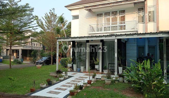 Rumah Hook Asri Semi Furnished Di Kluster Favorite Kota Wisata 1