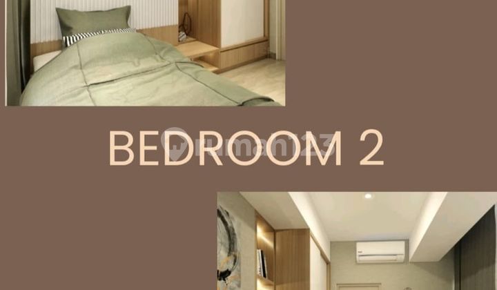 For Sale Majestic Point Serpong Apartment Semi Furnished 2 Bedrooms Ready to Occupy