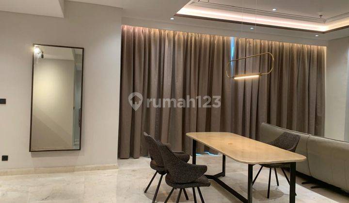ruang makan jual apartemen 3 kamar tidur