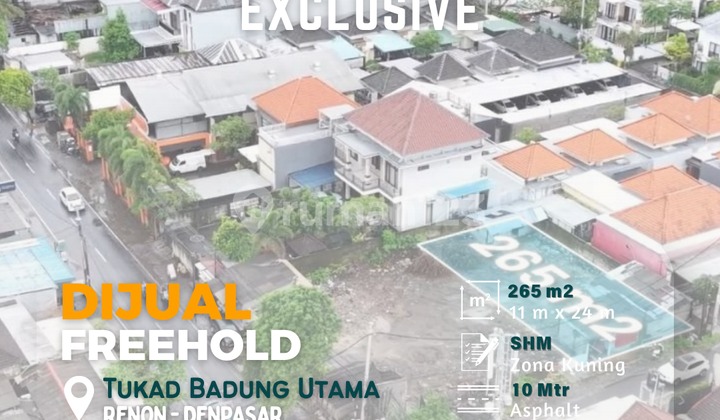 Commercial Land Tukad Badung Renon Exclusive