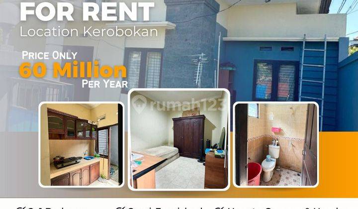 Cheap 1 Storey House for Rent in Denpasar 1