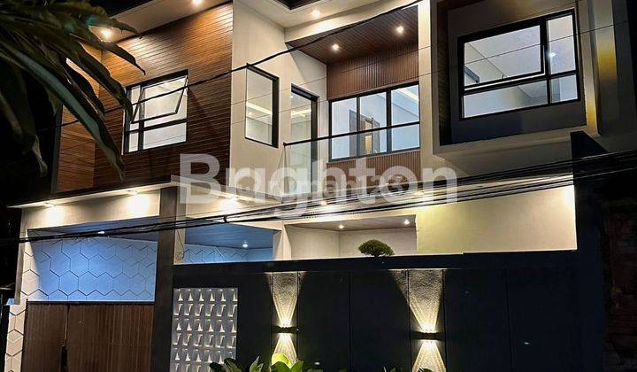 Rumah Style Kontemporer Di Denpasar Barat  1