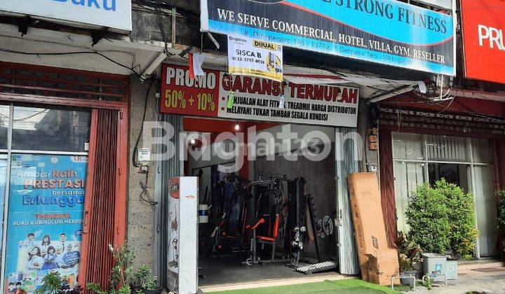 RUKO 3 LANTAI DI AREA BISNIS JALAN DIPONEGORO 1