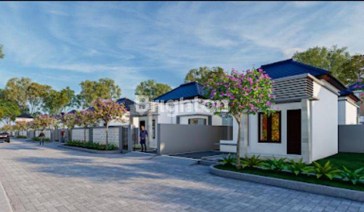 HUNIAN MODERN DENGAN DESIGN MINIMALIS 2 BR DI JIMBARAN 1