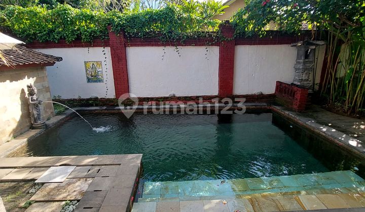 Villa Luas 500 M2 Lokasi Premium Di Jalan Batur Sari Sanur. 2