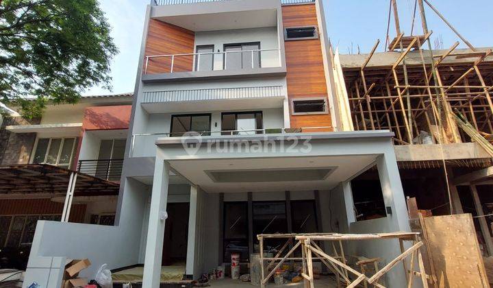 Rumah Mewah Pik Brand New ,cluster Garden House Pik Uk 8x17 2