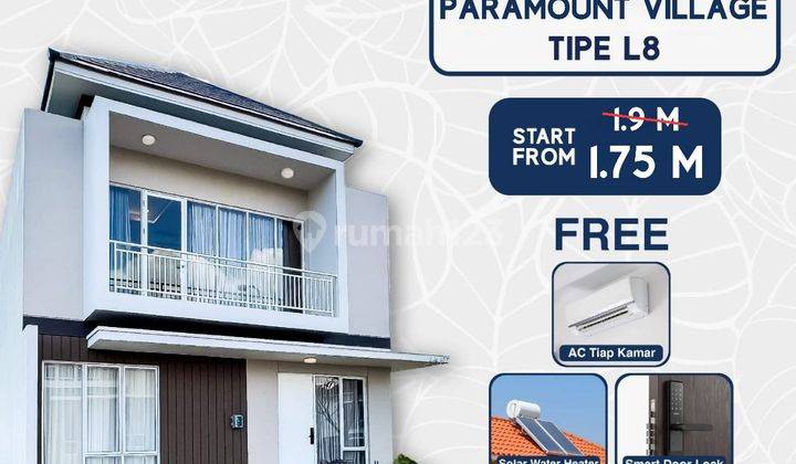 Jual Rumah 2 Lantai Baru di Paramount Village 1