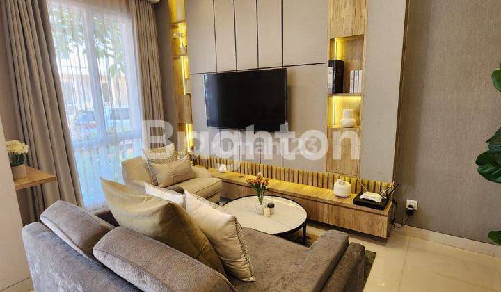 RUMAH CANTIK BARU FULLY FURNISHED DI CLUSTER SAMARA GADING SERPONG 2