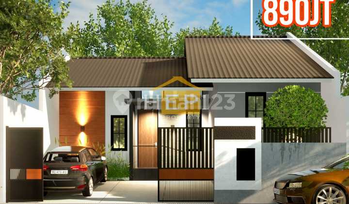 Rumah Baru di Tanah Mas Murah, jalan lebar 1