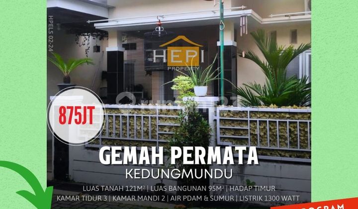 For sale Gemah Kedungmundu house, strategic location in Semarang. 1