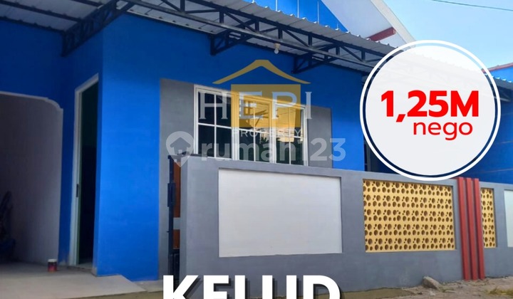Dijual rumah baru gres, sangat murah, siap huni, bebas banjir, Kelud Gajahmungkur 1