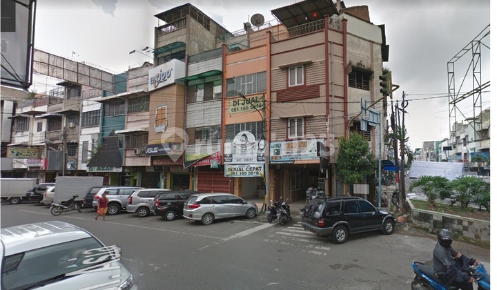 Jual murah Ruko strategis pusat kota Medan jl Asia simpang pandu Medan
