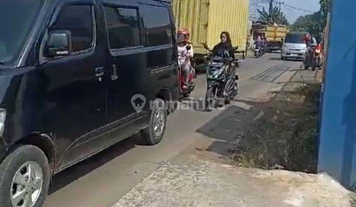 Tanah Inc Toko Desa Cikedokan Setu Bekasi, 600m Lok Pinggir Jalan 2