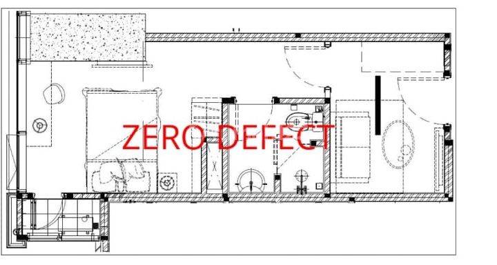 Menara Jakarta Apartemen Equinox Unit Baru Size 35M 1BR Kosongan 2