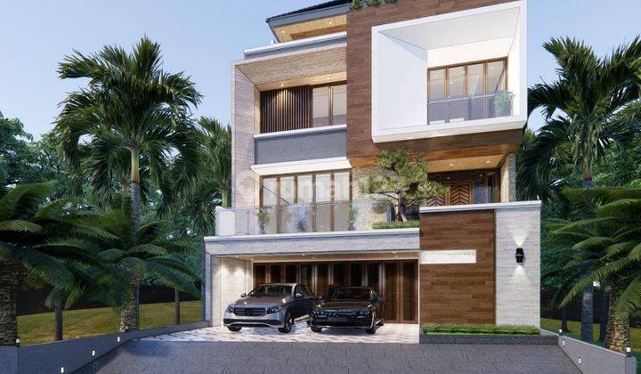 Smart Home Jl Durian Jaksel Interior Classic Modern Hadap Timur 1