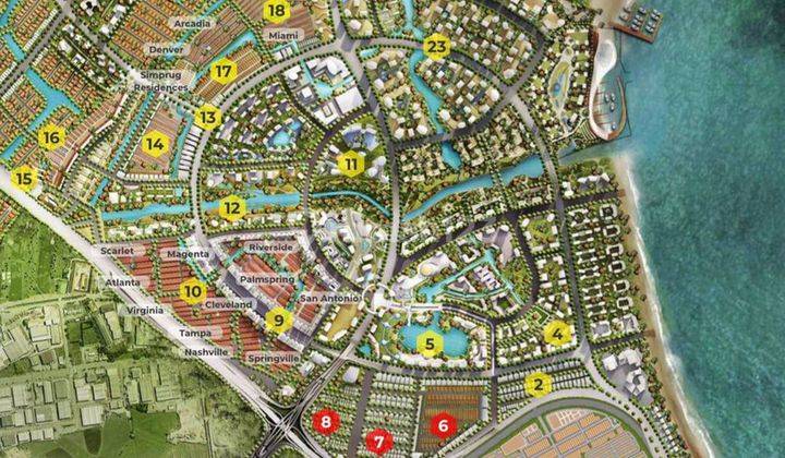 Disewakan Kavling Brooklyn Pik 2 Lokasi Strategis Luas 450M 1