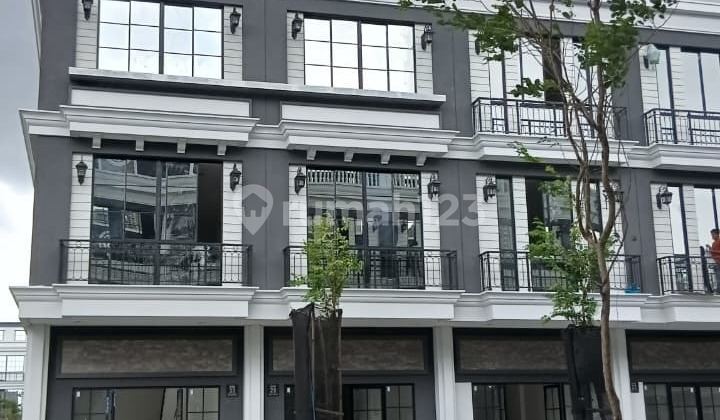 New Pik2 Harvard Ruko in Edu City Area, 3 Floors + Rooftop Ready for Rent