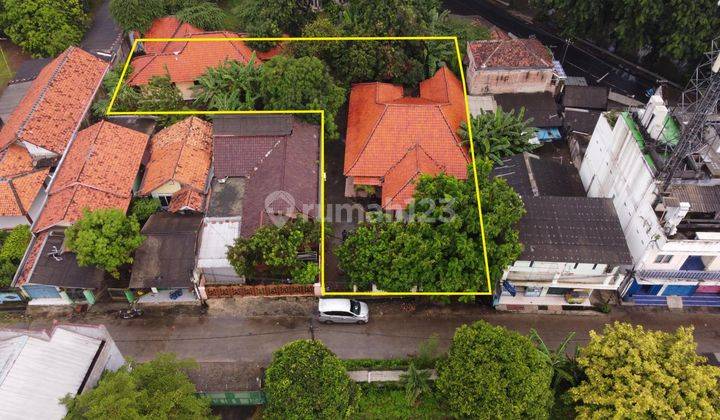 Dijual 2 Rumah Posisi L 1 Lahan Jl Rawa Semut Bekasi Luas 1.107M