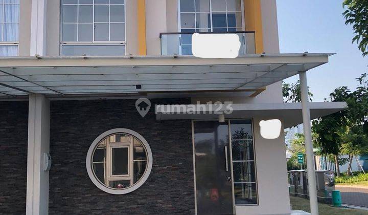 Rumah Modern Cluster Miami Pik2 Kosongan Rapi Siap Huni Luas 75M  1