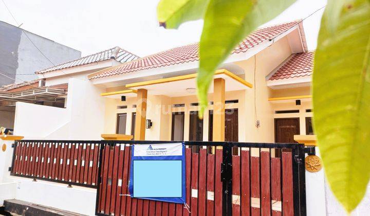 RUMAH MURAH SIAP HUNI ADA 3KT NYAMAN HANYA DI DUKUH ZAMRUD BEKASI 1