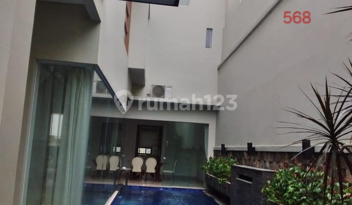 2-Story Rental House in East Kemang, Built-in Stove, Pool, Semi-Furnished. 2-Story Rental House in East Kemang, Built-in Stove, Pool, Semi-Furnished.
