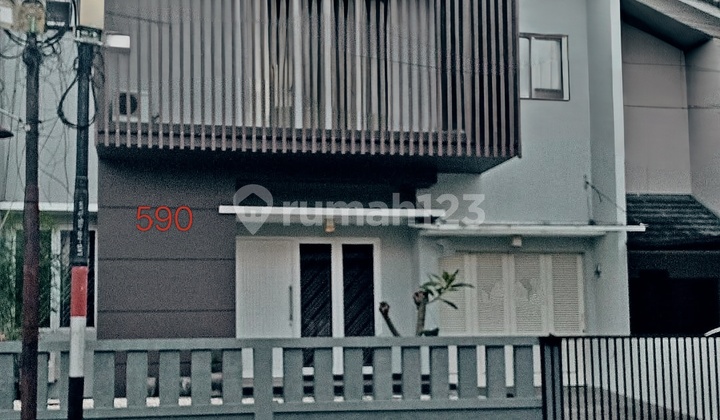 Rumah Dijual 2 Lantai Bsd Nusaloka Full Furnish Lokasi Strategis