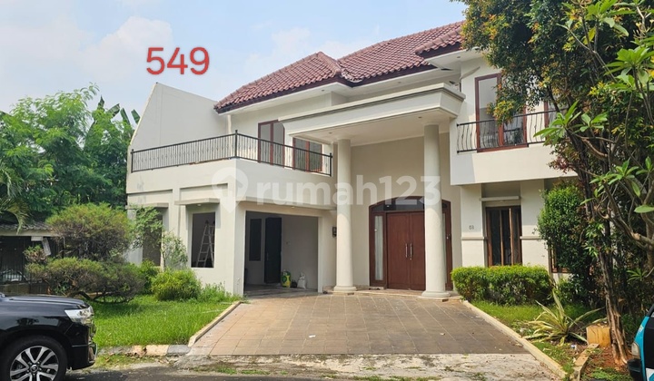 Rumah Sewa 2 Lantai Alsut Dlm Cluster Semi Furnish Bagus 