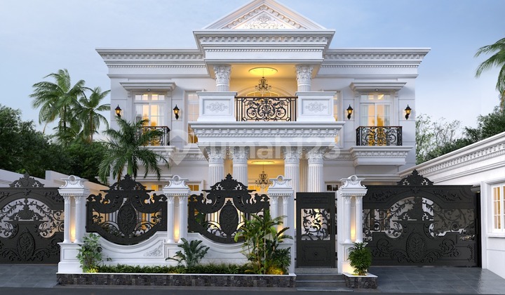 Dijual Rumah Mewah di Gading Serpong Premium Modern Klasik Bangunan Mandiri  1