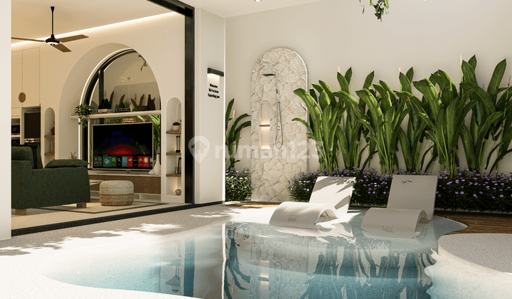 Luxury Two bedroom Mediteranian Style villa in Batu Bolong Canggu 1