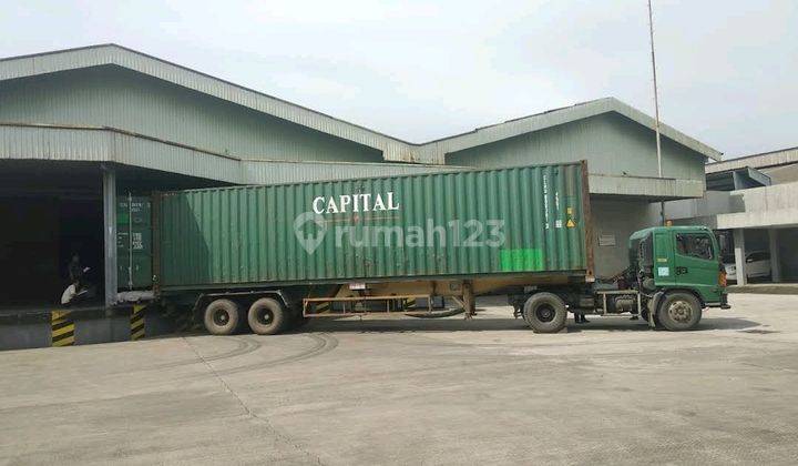 Jual Cepat Bangunan Ex Pabrik di Inspeksi Kalimalang, Cikarang Barat, Bekasi jawa Barat 1