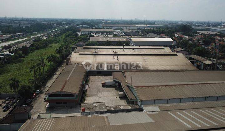 Jual Cepat Bangunan Ex Pabrik di Inspeksi Kalimalang, Cikarang Barat, Bekasi jawa Barat 4