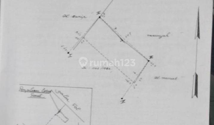 Tanah Dijual, Kapuk Kamal Jakbar, Luas 1810 M2, SHM 4