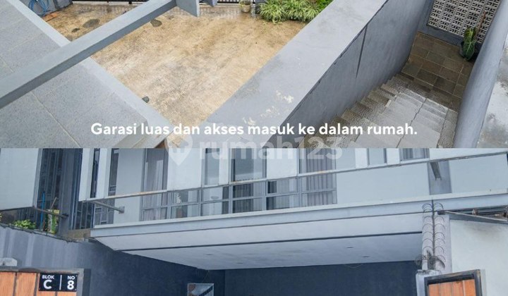 Rumah Tropical Kontemporer Minimalis Siap Huni di Setiabudi