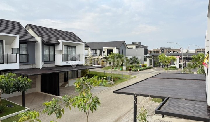 rumah lux siap huni 2 lantai dengan desain modern di kpb