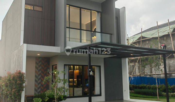 Rumah 2 Lantai Graha Raya Bintaro Free Biaya Surat2  2