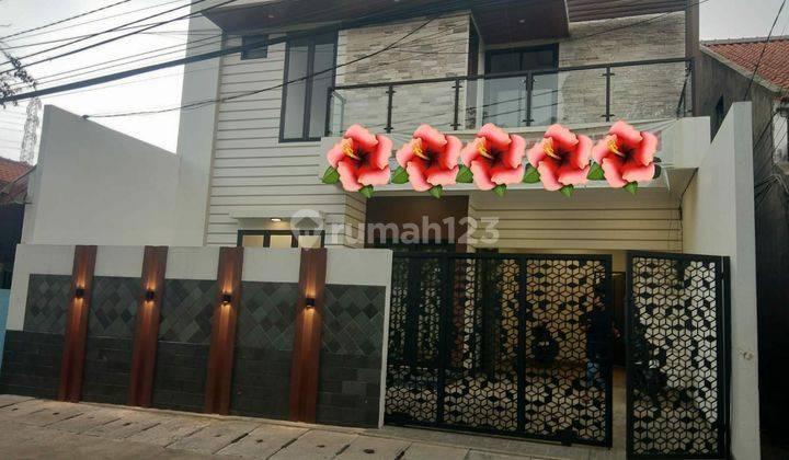 Dijual rumah baru dan bagus di cipinang cempedak, jakarta timur. 1