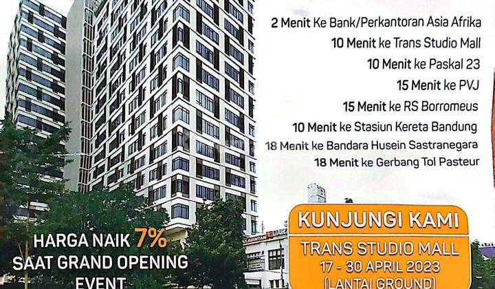 HQuarters, apartemen SoHo Pertama di Pusat Kota Bandung. Cocok untuk usaha, ruang kerja dan tempat tinggal.  1