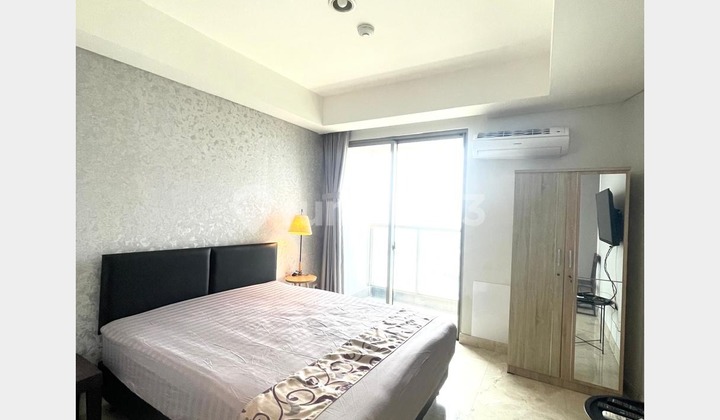 Apartemen Gold Coast PIK Studio Furnish View Sea Bagus, Lt Tinggi